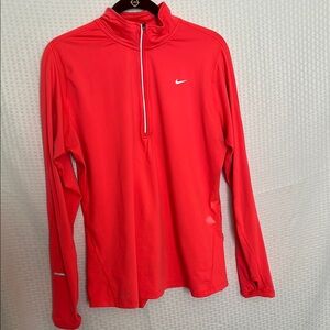 #443 Nike Red Long Sleeve Women's Top